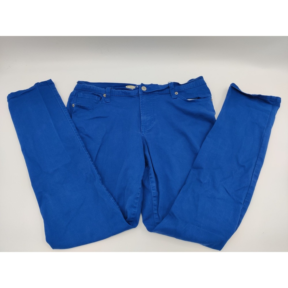 Old Navy The Sweetheart Skinny Jeans Royal Blue Size 10 Regular Stretch Denim